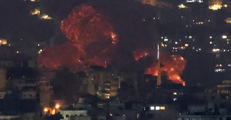 Israeli strikes target towns across Lebanon