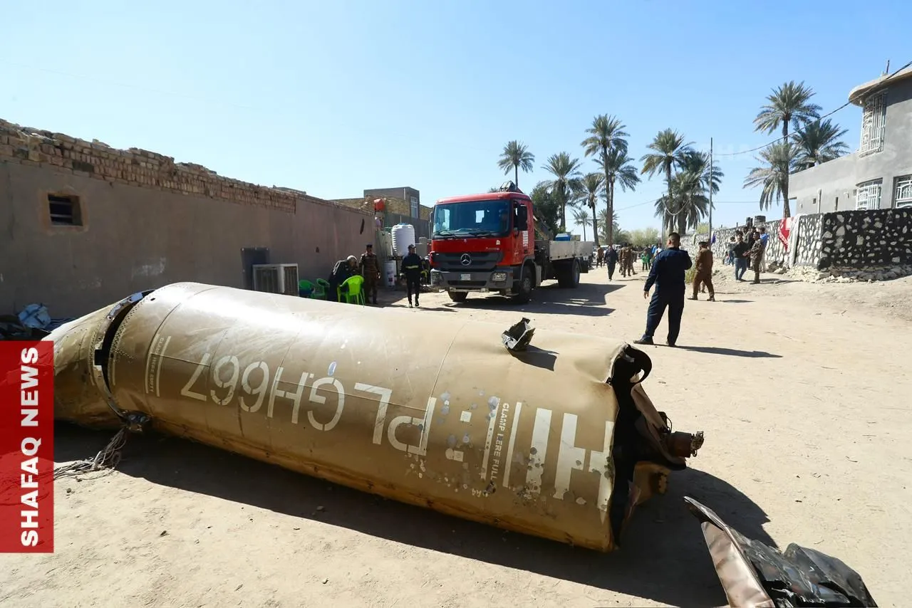 Rocket removed after landing near home in Babil