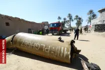 Rocket removed after landing near home in Babil