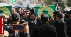 بغداد تشيع ضحايا الحشد الشعبي في هجوم كركوك (صور)