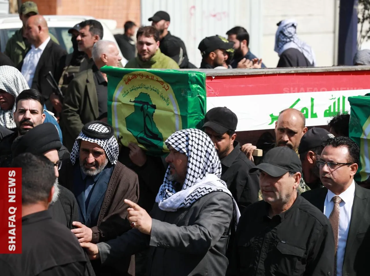Baghdad holds funeral for PMF fighters killed in Kirkuk airstrike