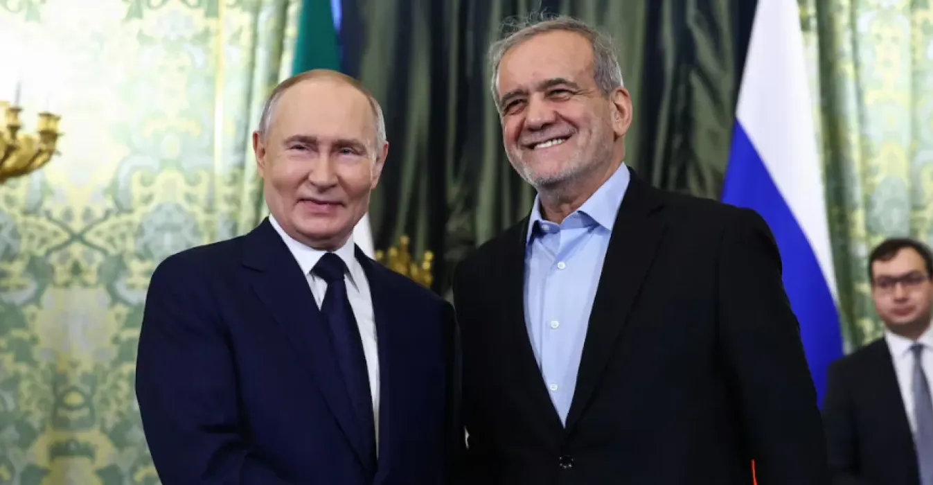 بوتين يبلغ بزشكيان موقفه من النزاع والأخير يشكره