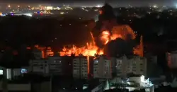 غارة تتسبب بانفجار مهول في الضاحية الجنوبية لبيروت