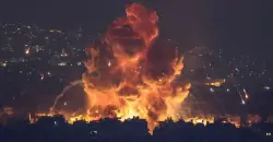 قصف إسرائيلي عنيف على ضاحية بيروت
