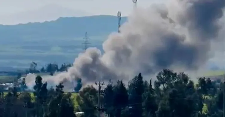 مسيرة تستهدف مخيم آزادي في كويه بأربيل