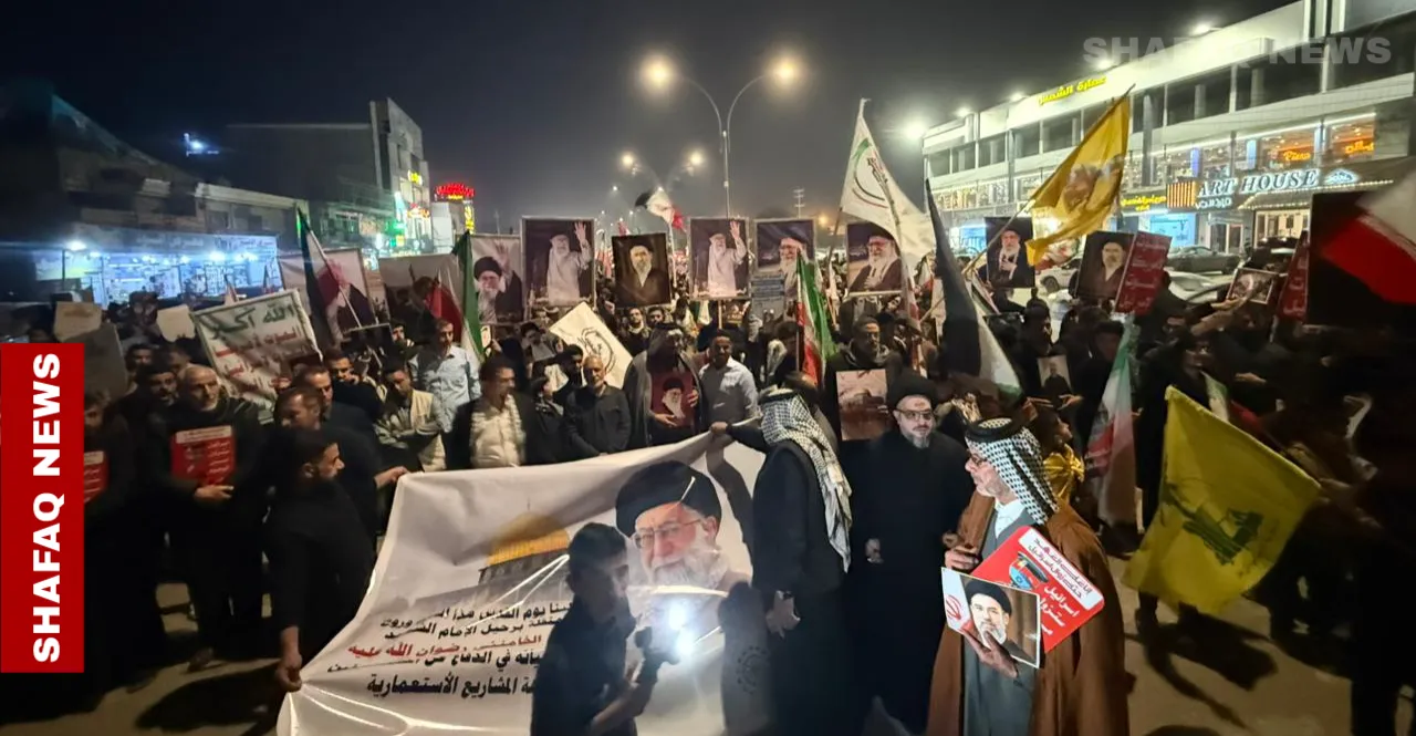 بشعار "الموت لأميركا وإسرائيل".. أنصار الفصائل يحيون يوم القدس في العراق (صور)