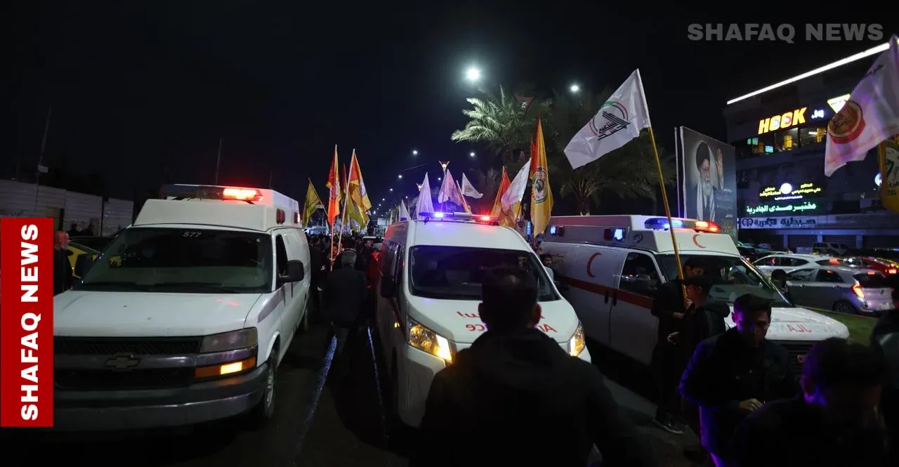 Drone strike kills four Iraqi armed faction members in central Baghdad