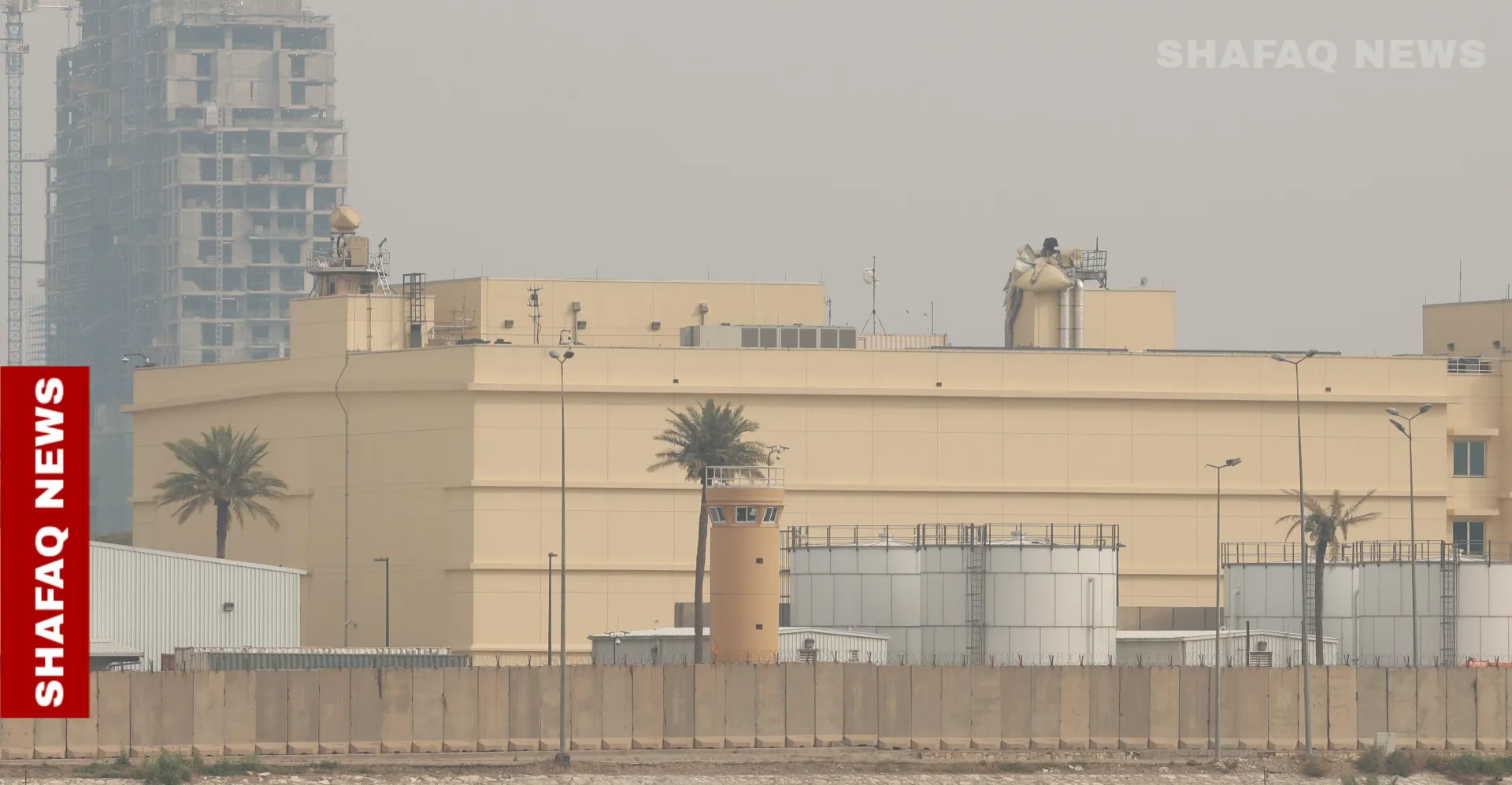 تدمير منظومة اتصالات فضائية بالهجوم المستهدف للسفارة الأميركية في بغداد