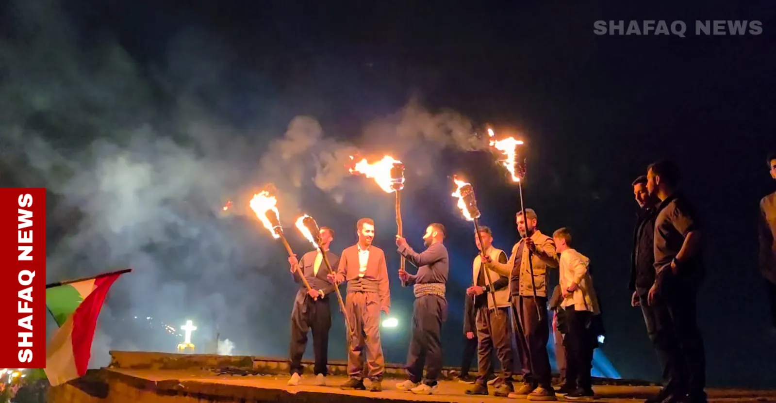 عقرة تلغي كرنفال نوروز وتكتفي بحمل المشاعل على الجبال