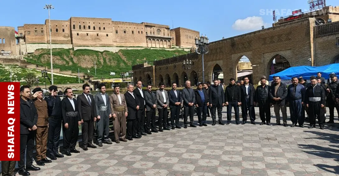 وقفة حداد في أربيل لإحياء ذكرى القصف الكيمياوي لحلبجة (صور)