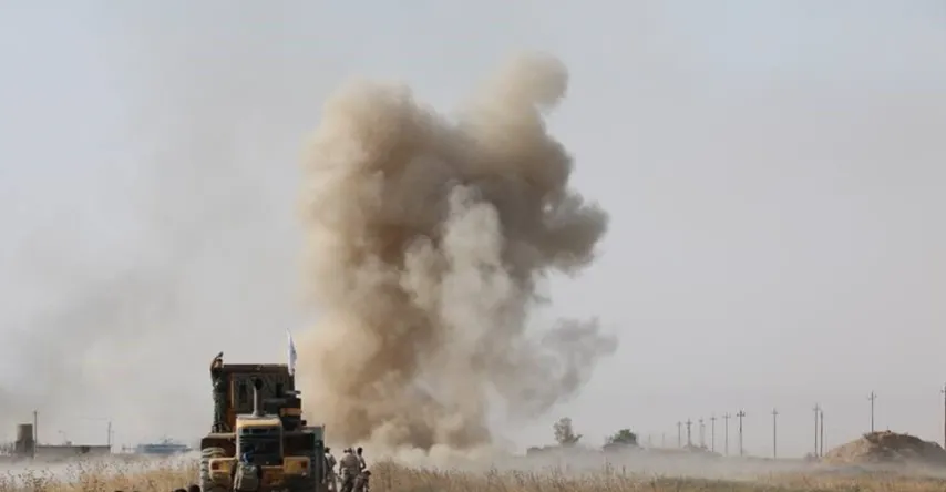 قصف جديد يستهدف الحشد الشعبي في القائم بالأنبار