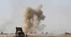 قصف جديد يستهدف الحشد الشعبي في القائم بالأنبار