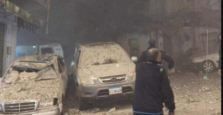 قتلى وجرحى بقصف اسرائيلي على شقتين ببيروت