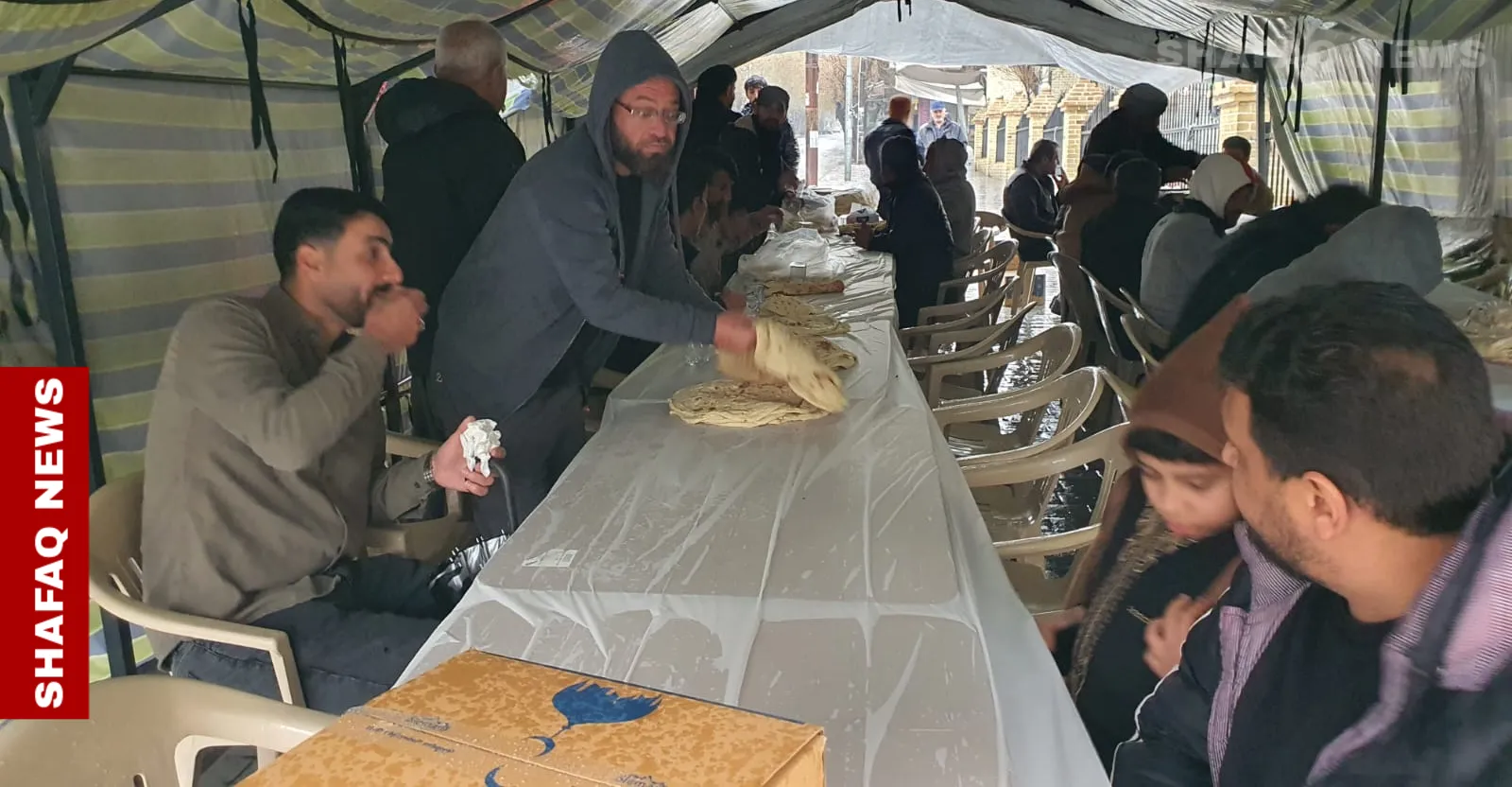 شيف يطعم 400 محتاج بالسليمانية: لن يُحرم الفقير من إفطار العيد (صور)