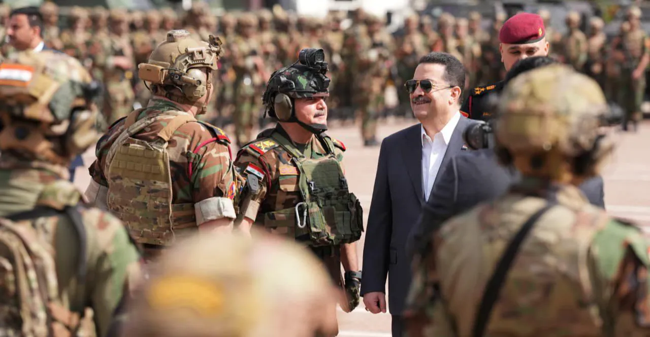 السوداني يبحث مع قوات خاصة عراقية حفظ "كيان الدولة"