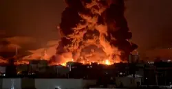 دوي انفجارات قرب طهران والسعودية تعترض طائرة مسيرة