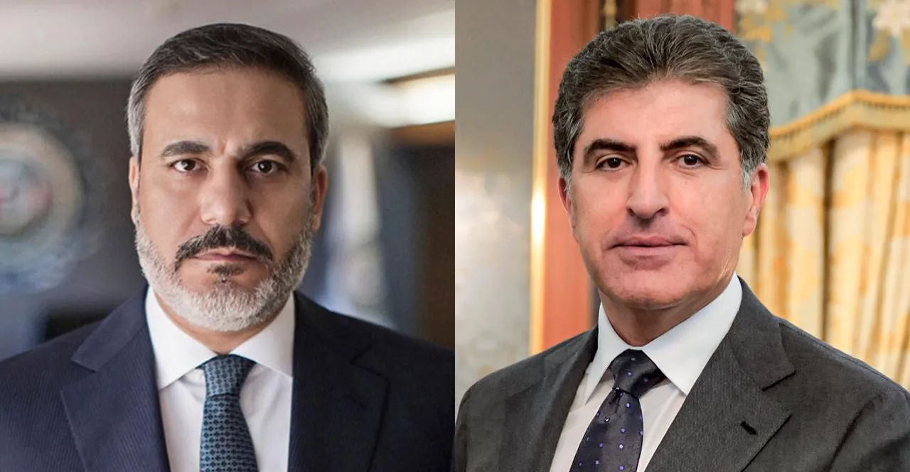 نيجيرفان بارزاني ووزير الخارجية التركي يتبادلان التهاني بعيد نوروز ويبحثان الأوضاع الإقليمية