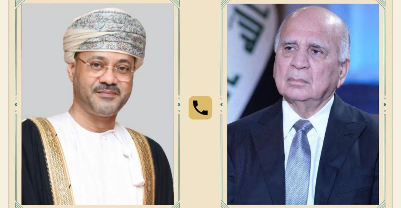 اتفاق عراقي-عُماني على تحرك دبلوماسي لإنهاء الحرب بالمنطقة