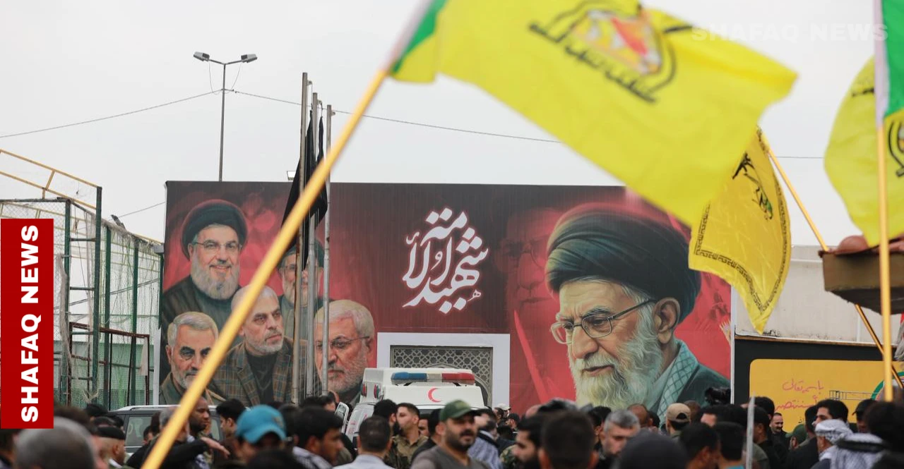 الحشد الشعبي يشيّع جثامين 15 مقاتلاً قضوا بقصف الأنبار (صور وفيديو)