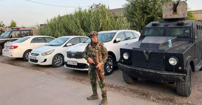 Police officer killed, two wounded in bomb blast outside PMF official’s home in Kirkuk