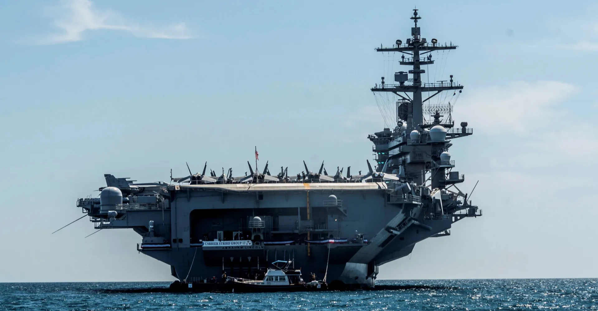 Iran claims missile strike on US carrier Abraham Lincoln