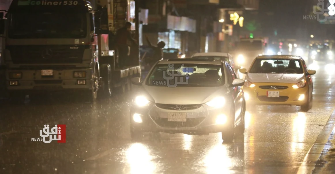 سيول وأمطار كثيفة تجتاح كركوك.. وقضاء الدبس يتصدر معدلات الهطول