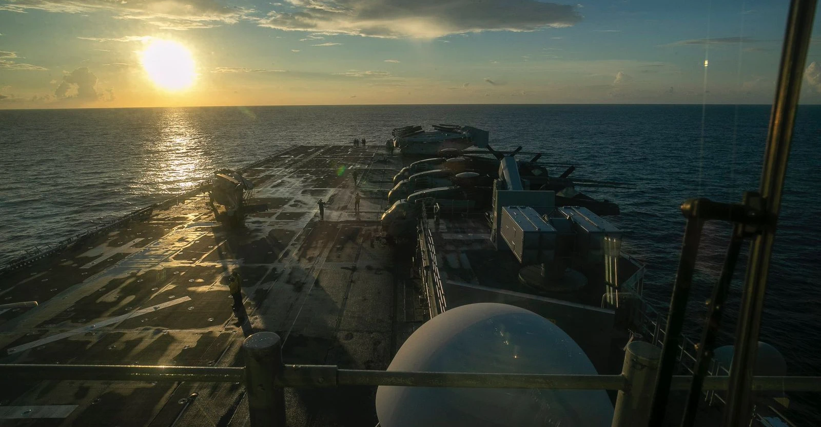 "سنتكوم" تعلن وصول سفينة الهجوم البرمائي "طرابلس" إلى المنطقة