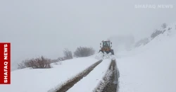 طريق جبل كارة يخرج من تحت الثلوج.. صور