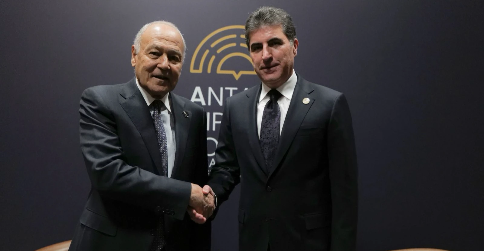 نيجيرفان بارزاني يتلقى اتصالاً من أبو الغيط يدين هجوم المسيّرات في دهوك