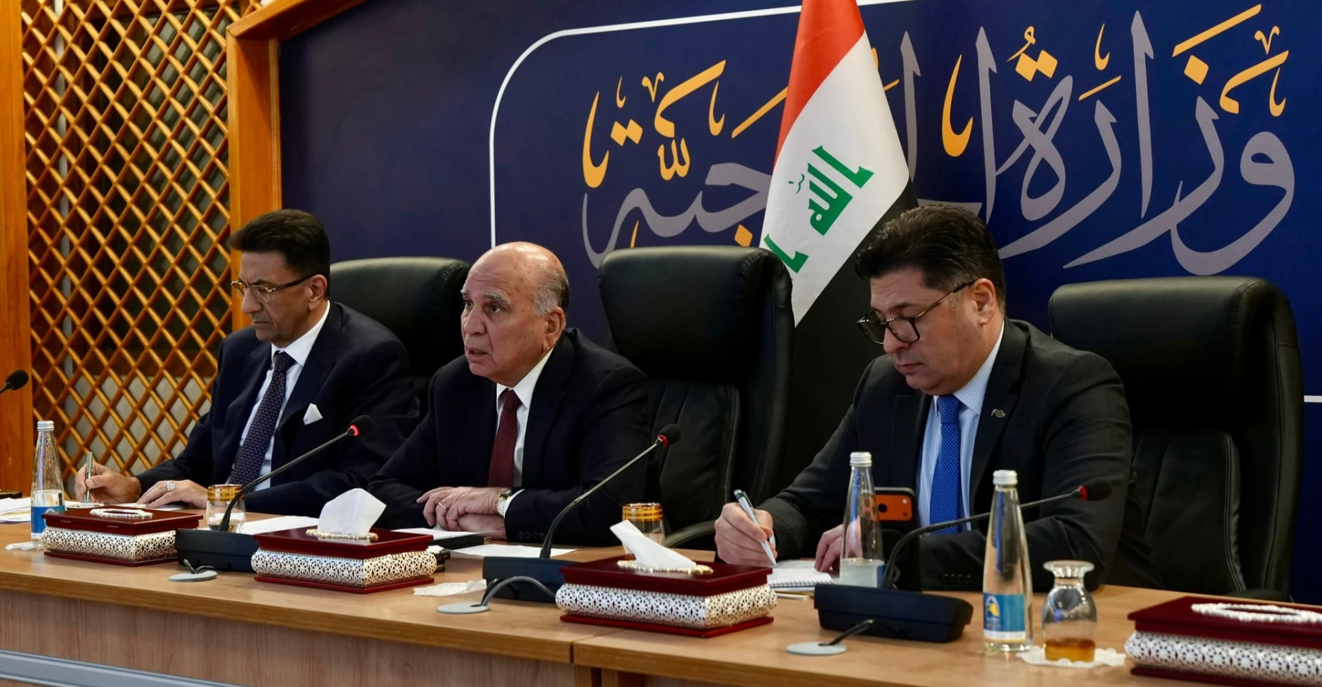 فؤاد حسين للجامعة العربية: العراق يرفض الاعتداء على الدول المجاورة