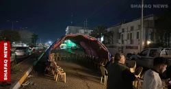 تجدد الاعتصام في خانقين رفضاً لخصخصة الكهرباء ومطالبات بكشف تفاصيل العقد