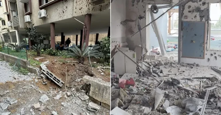 رشقات صاروخية إيرانية متتالية تستهدف جنوب إسرائيل