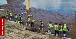 إطلاق حملة لتنظيف سد دهوك وسط مخاوف من فيضانه (صور)