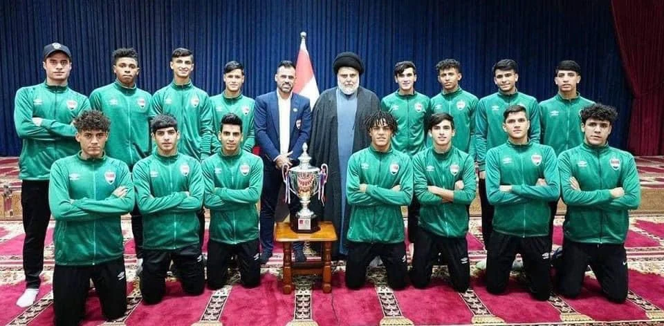 الصدر: فوز المنتخب العراقي سيحطم الخوف في المنطقة