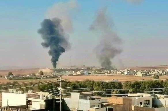 First airstrike hits tribal PMF site south of Mosul
