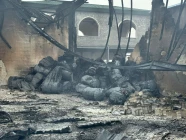 Drone strike devastates Erbil oil warehouses, photos