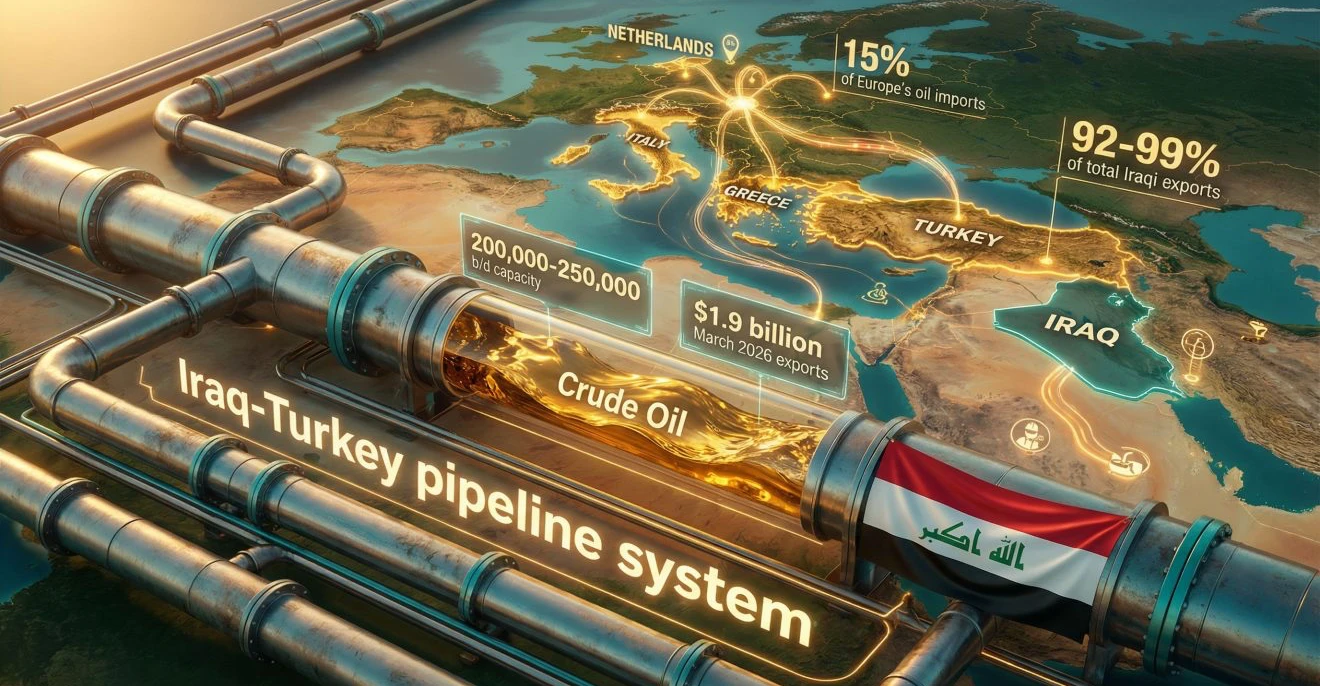 مع تهديد هرمز.. أنبوب "كوردستان-جيهان" خط إنقاذ للقارة العجوز