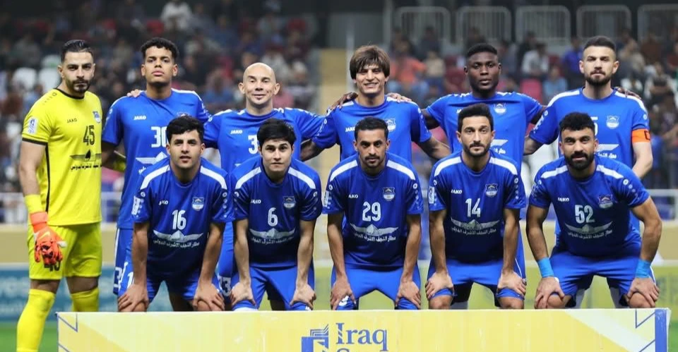 غرامة وحرمان جماهير.. انضباط اتحاد الكرة العراقي يعاقب نادي النجف