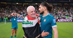 أرنولد يعتذر للعراقيين: لم أستطع الاحتفال معكم لكن فخري لا يوصف