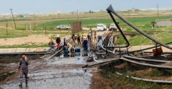 انفجار أنبوب نفطي شمالي كركوك نتيجة ضغط بالضخ