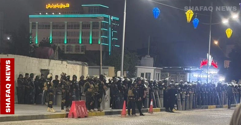 انتشار أمني حول القنصلية الكويتية في البصرة بعد تحشيد شعبي لوقفة احتجاجية