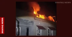 Drone shrapnel falls on house in Erbil