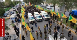 بغداد على ضفتين.. تشييع لقتلى الفصائل واحتفالات بـ"انتصار إيران" (صور)