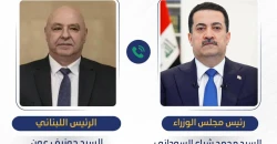 PM Al-Sudani calls for action on Lebanon in call with Lebanese President