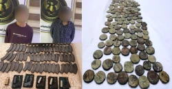 في 3 محافظات.. محاولة اختطاف شاب والإطاحة بتاجري أسلحة وضبط قطع أثرية