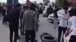 السليمانية.. طلبة السادس الإعدادي يقطعون طريقاً حيوياً احتجاجاً على "صعوبة المنهاج" (فيديو)