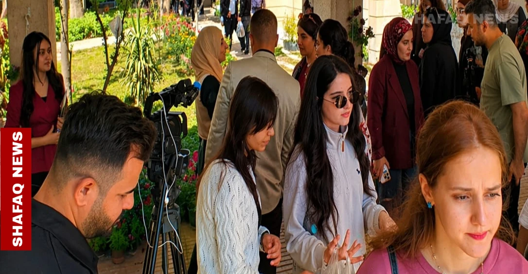 جامعة السليمانية تحتضن معرضاً للزهور ومنتجات الطلبة (صور)