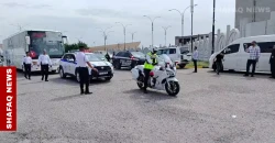 انطلاق أولى قوافل الحجاج العراقيين براً نحو السعودية.. صور وفيديو