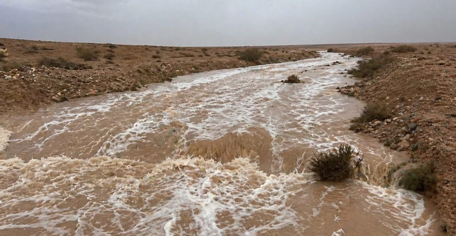 تحذير في القائم من "جريان قوي" في وادي المانعي بسبب الأمطار