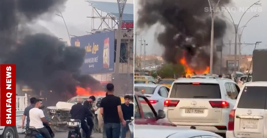 كركوك.. مصرع وإصابة 22 شخصاً في حادث سير جماعي (فيديو)
